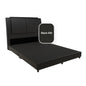 Saski Faux Leather Bed Frame