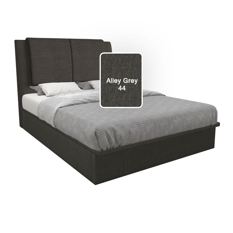 Saski Fabric Storage Bed 12 Inch