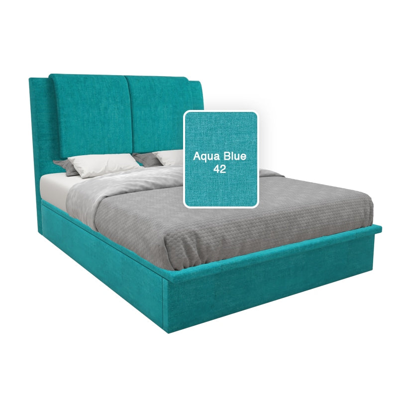 Saski Fabric Storage Bed 12 Inch