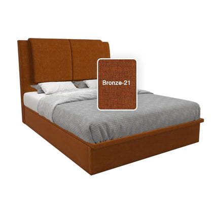 Saski Fabric Storage Bed 12 Inch