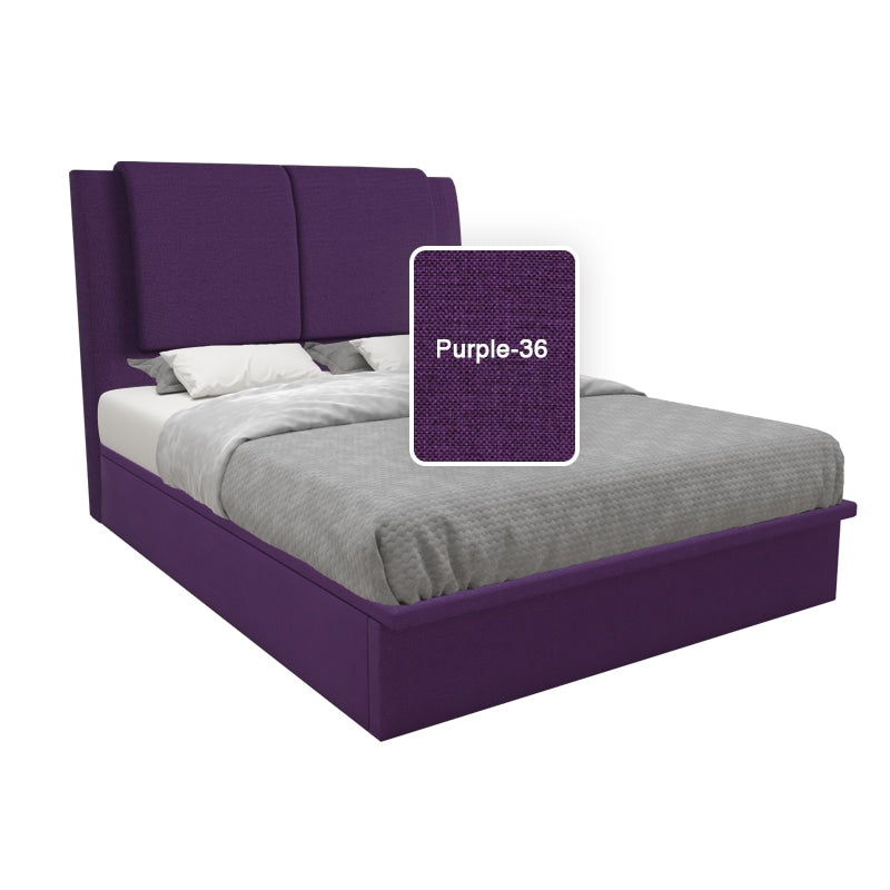 Saski Fabric Storage Bed 12 Inch