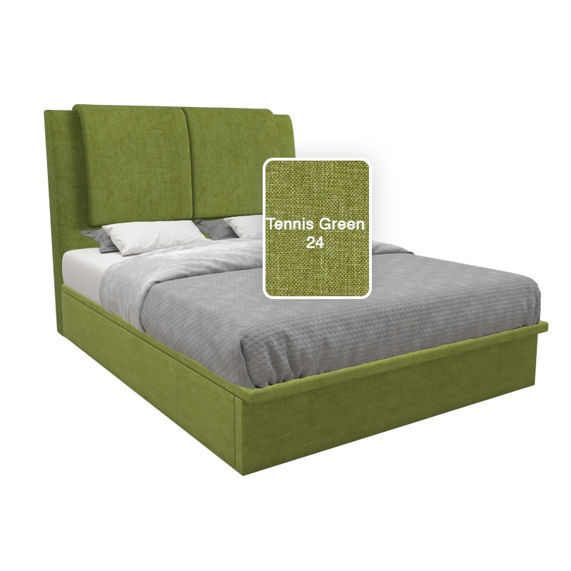 Saski Fabric Storage Bed 12 Inch