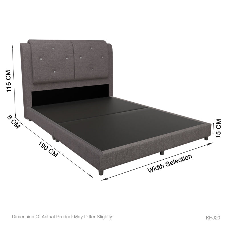 Chalice Fabric Bed Frame