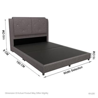 Chalice Fabric Bed Frame