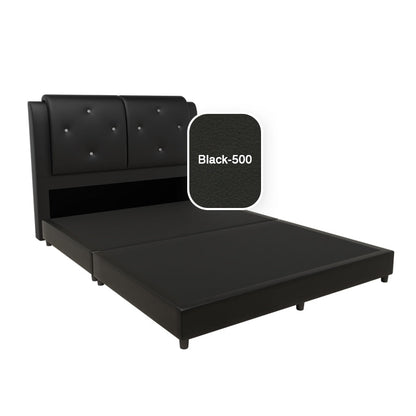 Chalice Faux Leather Bed Frame
