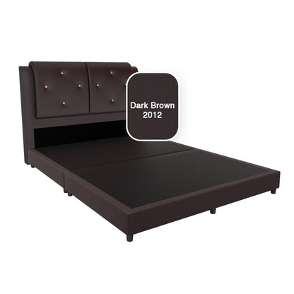 Chalice Faux Leather Bed Frame