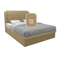 Chalice Faux Leather Storage Bed 12 Inch