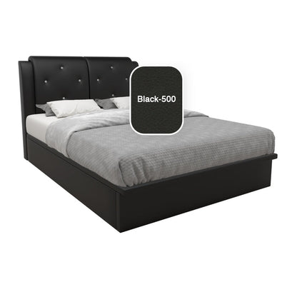 Chalice Faux Leather Storage Bed 12 Inch