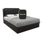 Chalice Faux Leather Storage Bed 12 Inch