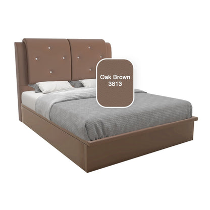 Chalice Faux Leather Storage Bed 12 Inch