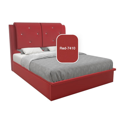 Chalice Faux Leather Storage Bed 12 Inch