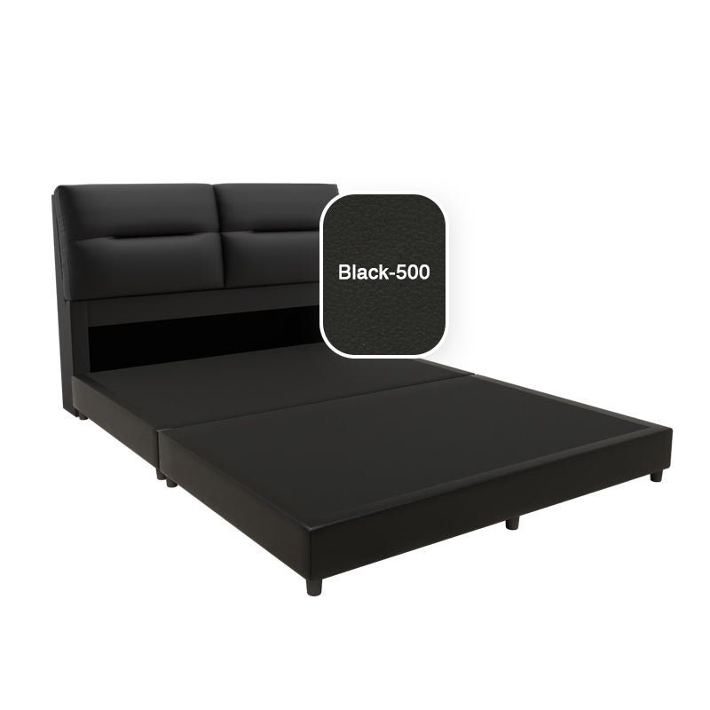 Vezzana Faux Leather Bed Frame