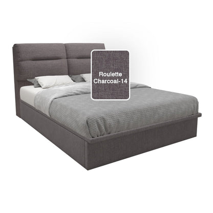 Vezzana Fabric Storage Bed 12 Inch