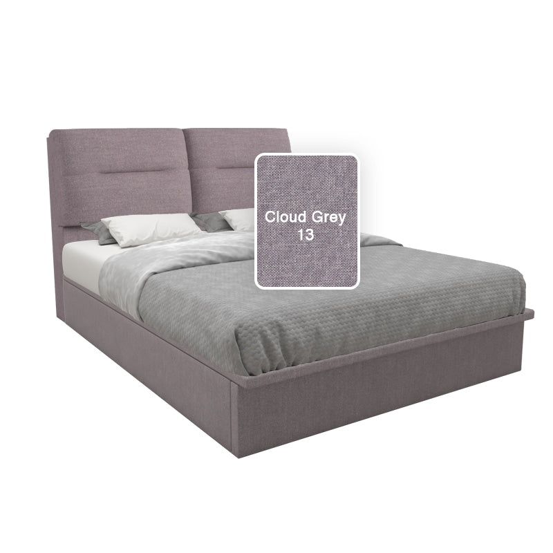 Vezzana Fabric Storage Bed 12 Inch