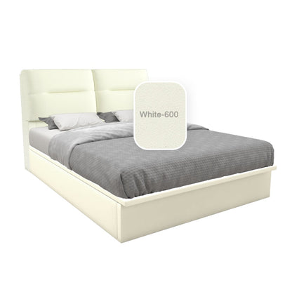 Vezzana Faux Leather Storage Bed 12 Inch