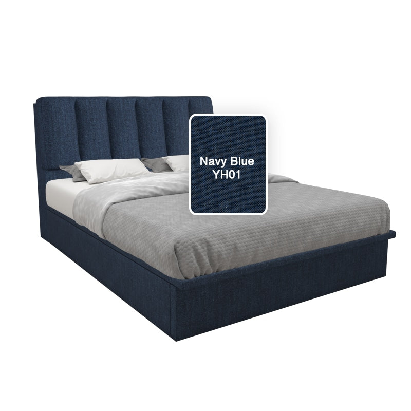 Tara Fabric Storage Bed 12 Inch