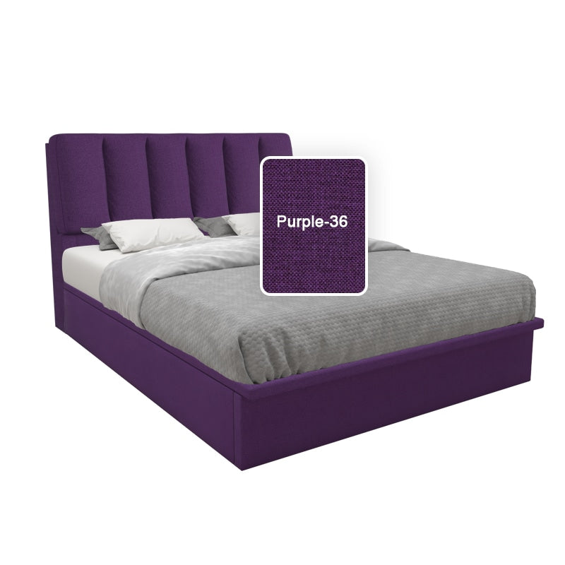Tara Fabric Storage Bed 12 Inch