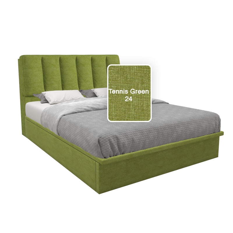 Tara Fabric Storage Bed 12 Inch