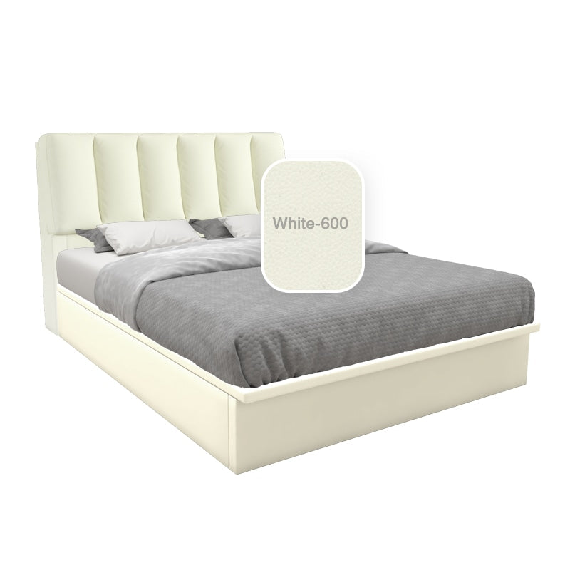 Tara Faux Leather Storage Bed 12 Inch