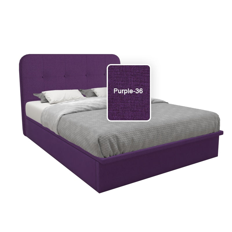 Matto Fabric Storage Bed 12 Inch