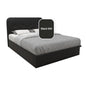 Matto Faux Leather Storage Bed 12 Inch