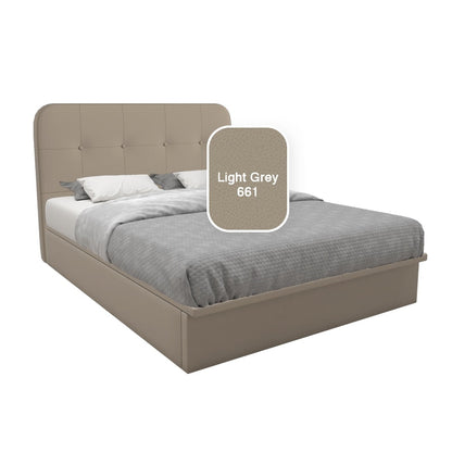 Matto Faux Leather Storage Bed 12 Inch
