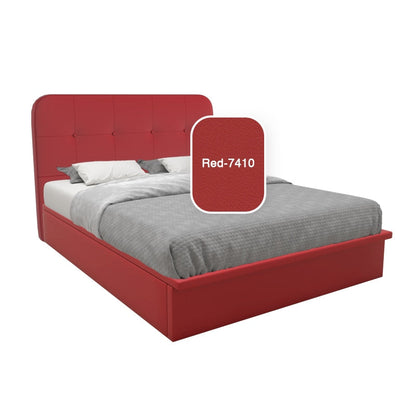 Matto Faux Leather Storage Bed 12 Inch