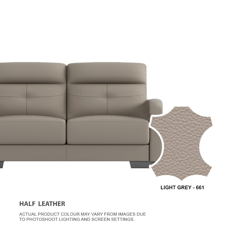 Kaylee Half Leather 2 Seater Sofa