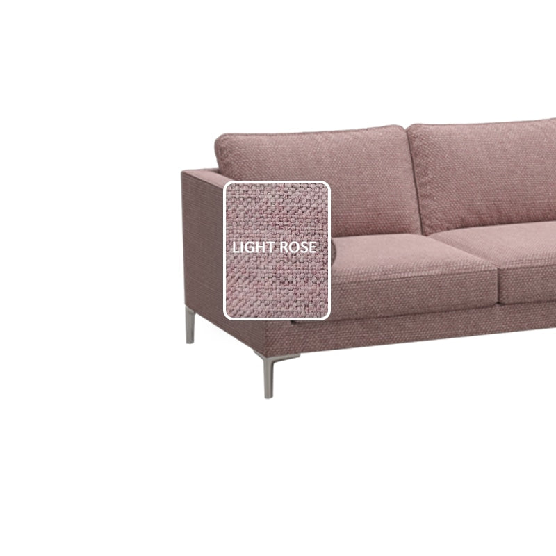 Leah Fabric 3 Seater with Stool Sofa (2.0 M)