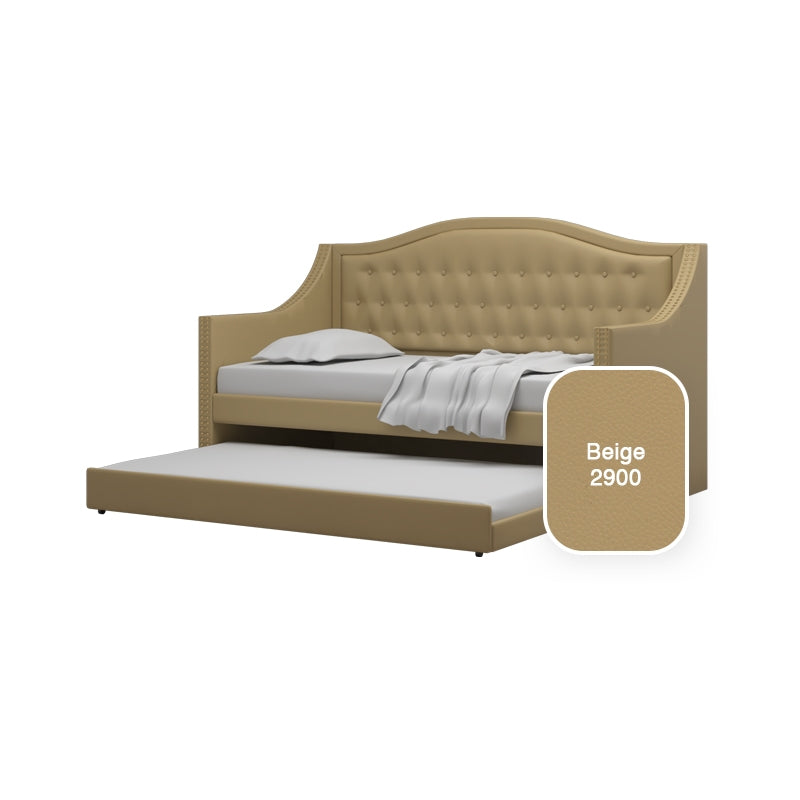 Lucy 3 in 1 Fuax Leather Pullout Bed Frame