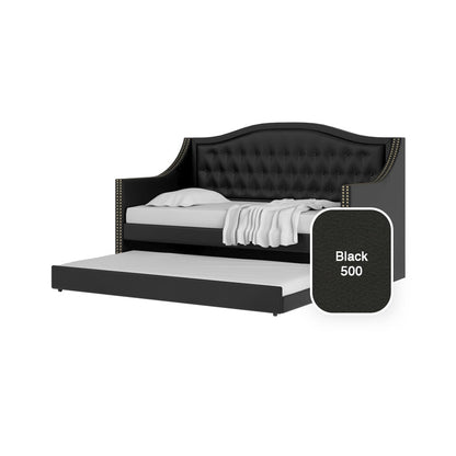 Lucy 3 in 1 Fuax Leather Pullout Bed Frame