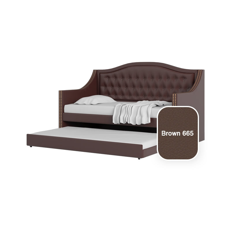 Lucy 3 in 1 Fuax Leather Pullout Bed Frame