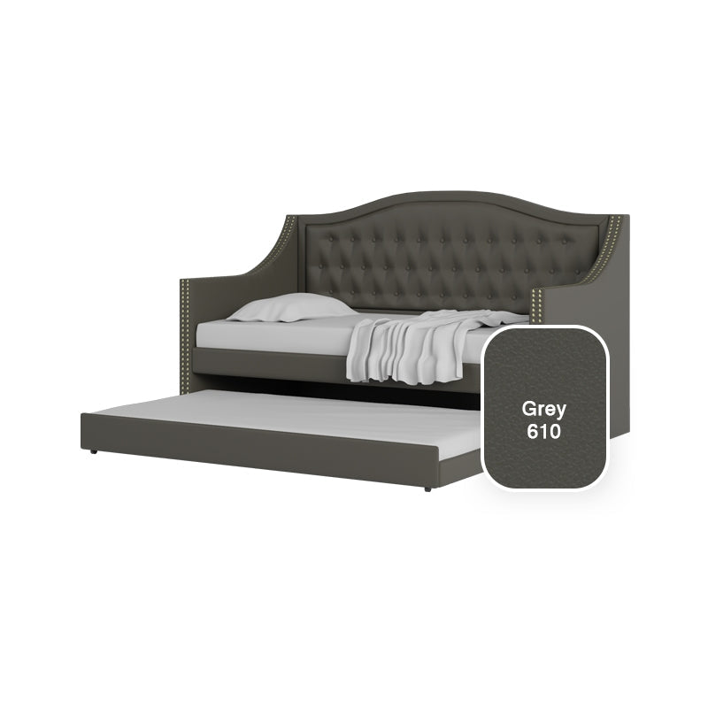 Lucy 3 in 1 Fuax Leather Pullout Bed Frame