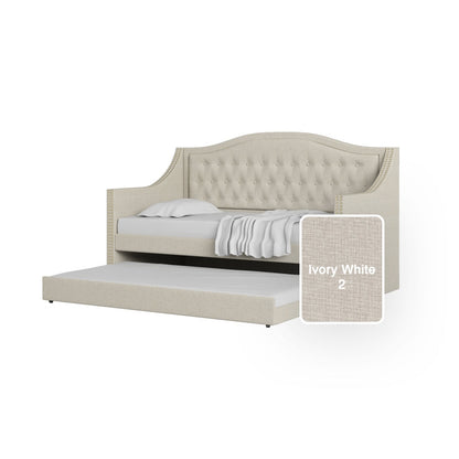 Lucy 3 in 1 Fabric Pullout Bed Frame