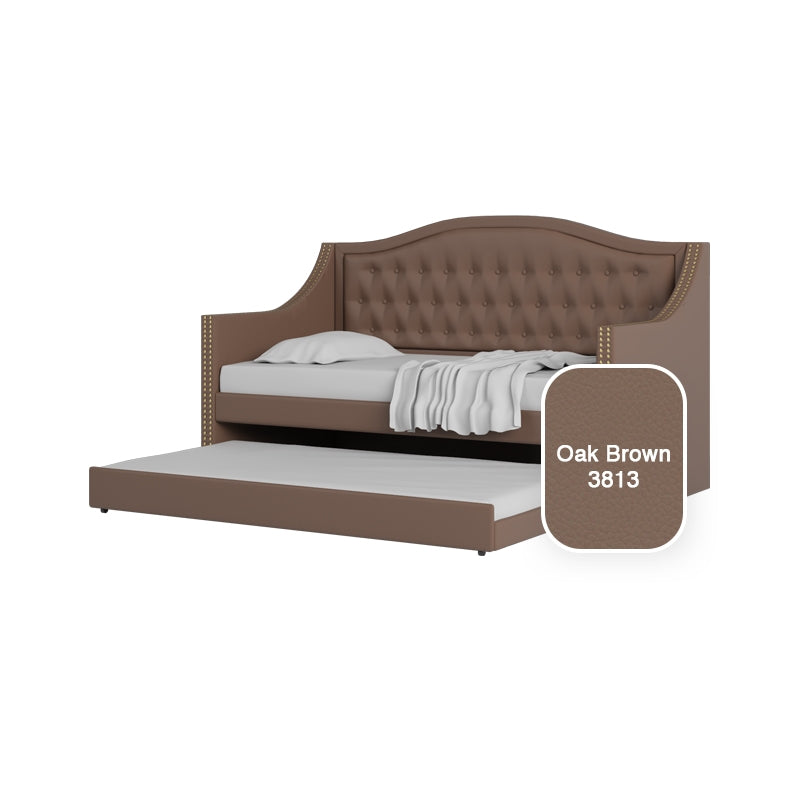 Lucy 3 in 1 Fuax Leather Pullout Bed Frame
