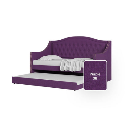 Lucy 3 in 1 Fabric Pullout Bed Frame
