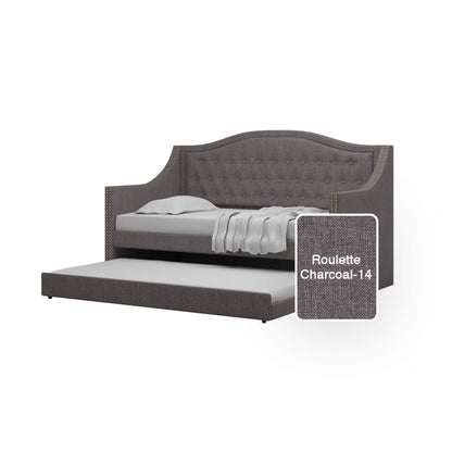 Lucy 3 in 1 Fabric Pullout Bed Frame