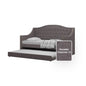 Lucy 3 in 1 Fabric Pullout Bed Frame