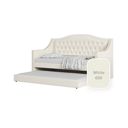 Lucy 3 in 1 Fuax Leather Pullout Bed Frame