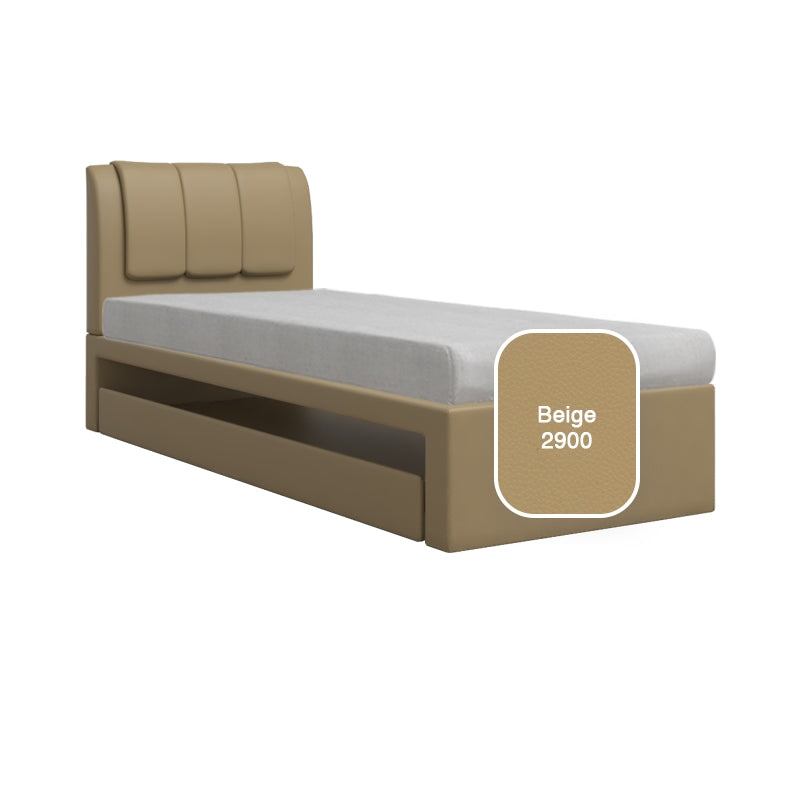 Princeton 3 in 1 Faux Leather Pullout Bed Frame