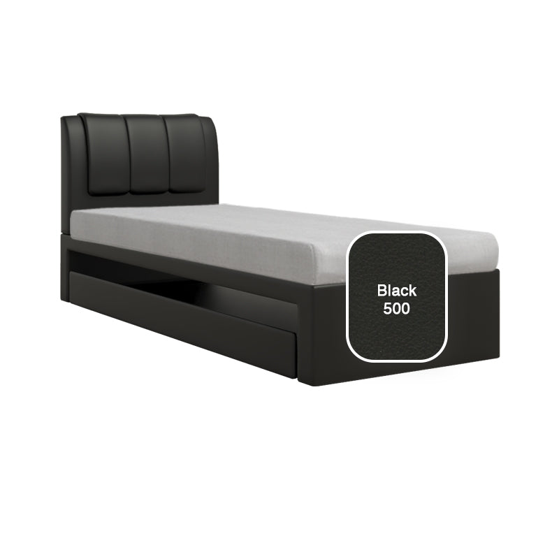 Princeton 3 in 1 Faux Leather Pullout Bed Frame