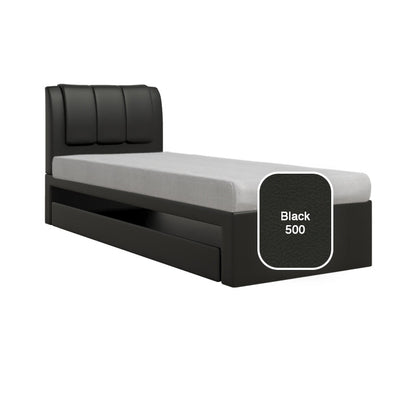 Princeton 3 in 1 Faux Leather Pullout Bed Frame