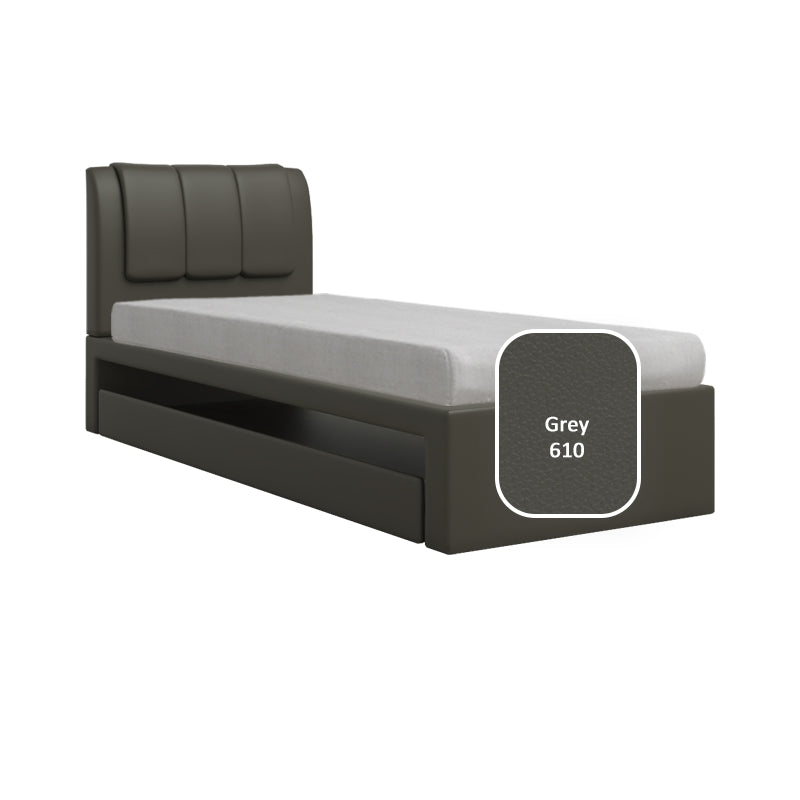 Princeton 3 in 1 Faux Leather Pullout Bed Frame