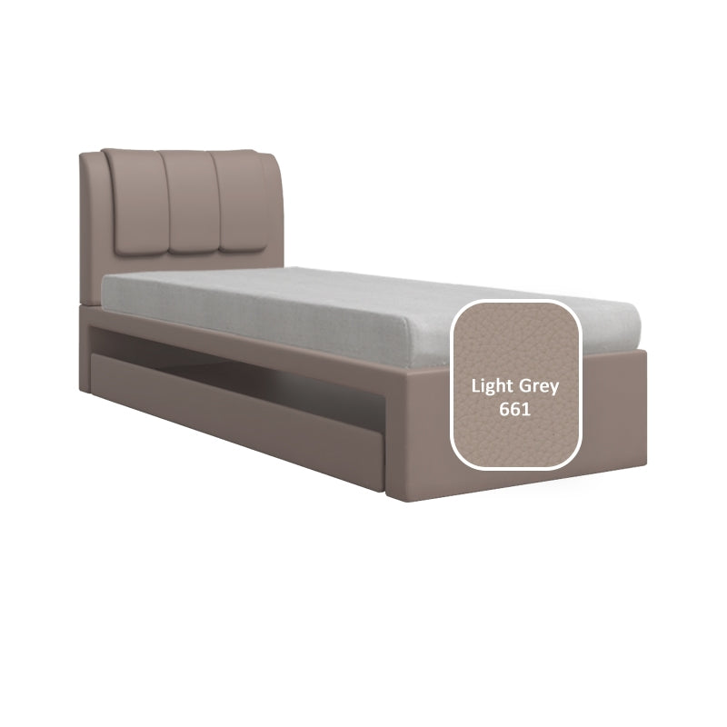 Princeton 3 in 1 Faux Leather Pullout Bed Frame
