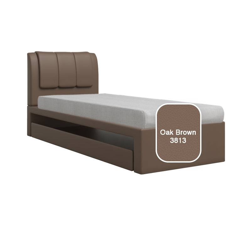 Princeton 3 in 1 Faux Leather Pullout Bed Frame