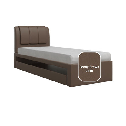 Princeton 3 in 1 Faux Leather Pullout Bed Frame