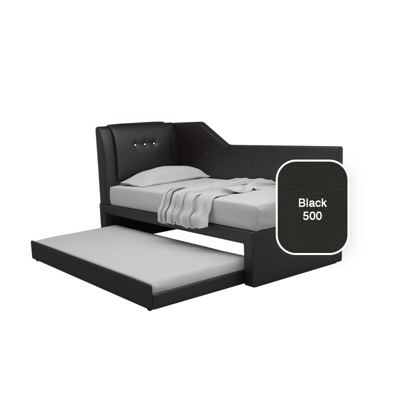 Marico 3 in 1 Faux Leather Pullout Bed Frame