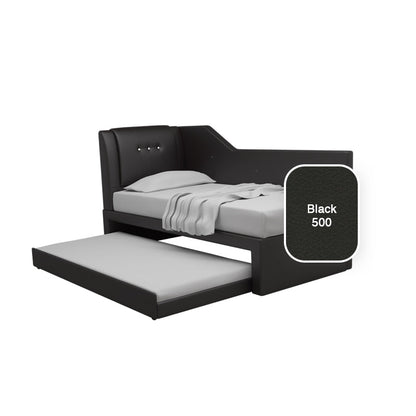 Marico 3 in 1 Faux Leather Pullout Bed Frame