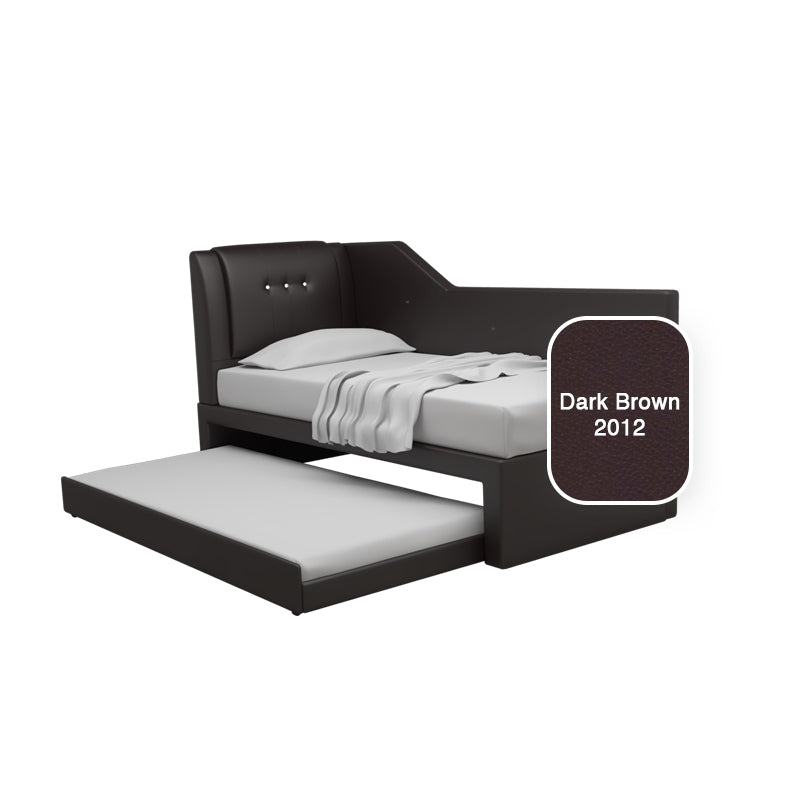Marico 3 in 1 Faux Leather Pullout Bed Frame
