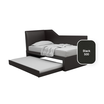 Emery 3 in 1 Faux Leather Pullout Bed Frame With / Without Divider Available